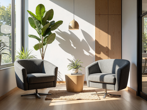 情感咨询工作室内部环境，现代化装修风格，舒适的沙发座椅，墙上挂着励志标语，整体氛围温馨专业